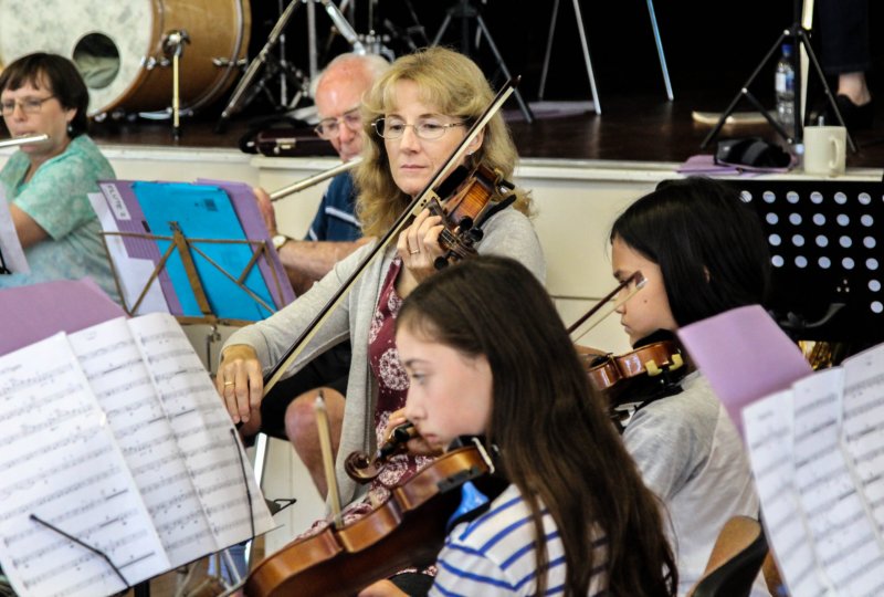 Strings and flute again