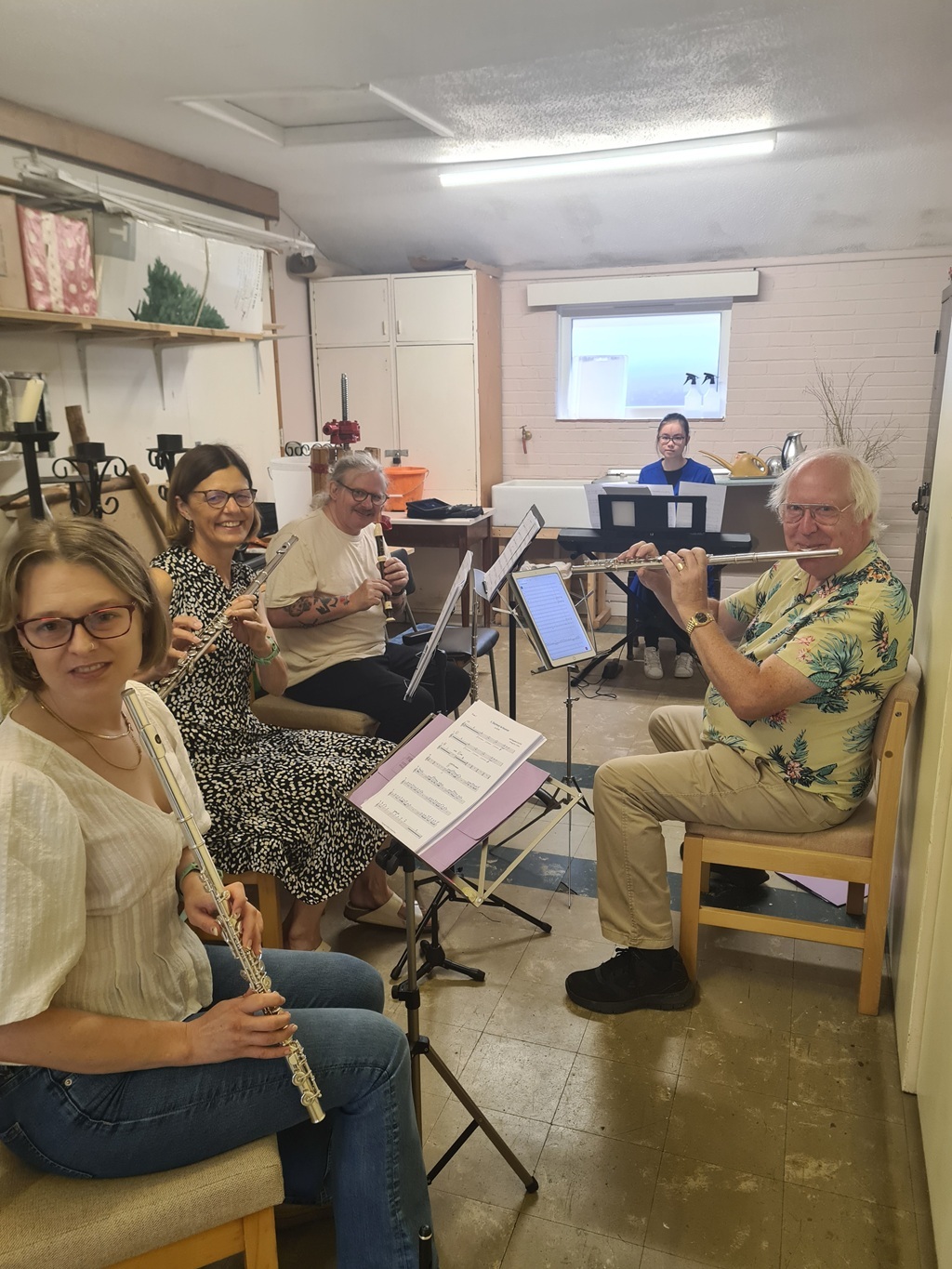 Flute section