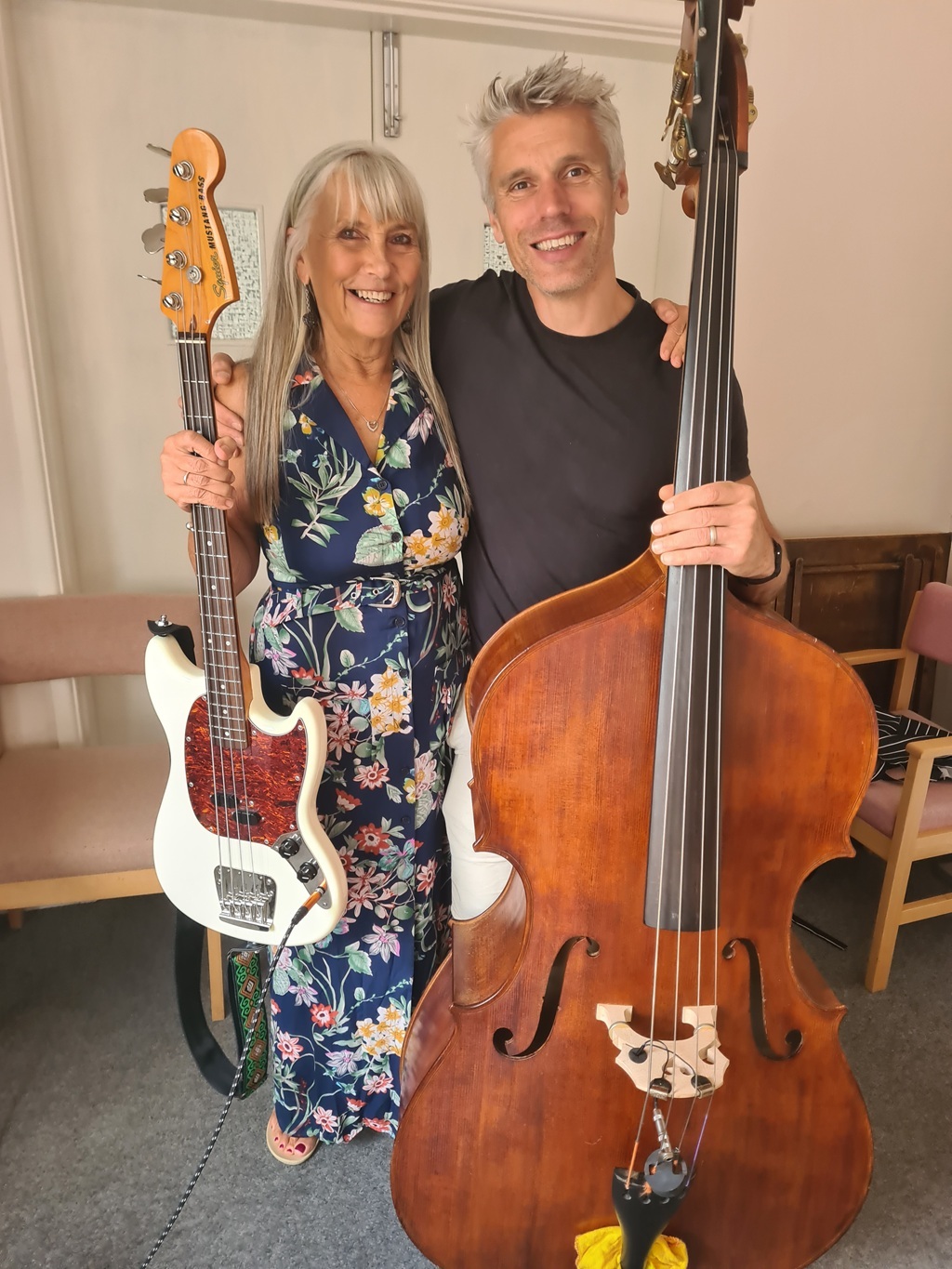 Joanna and James